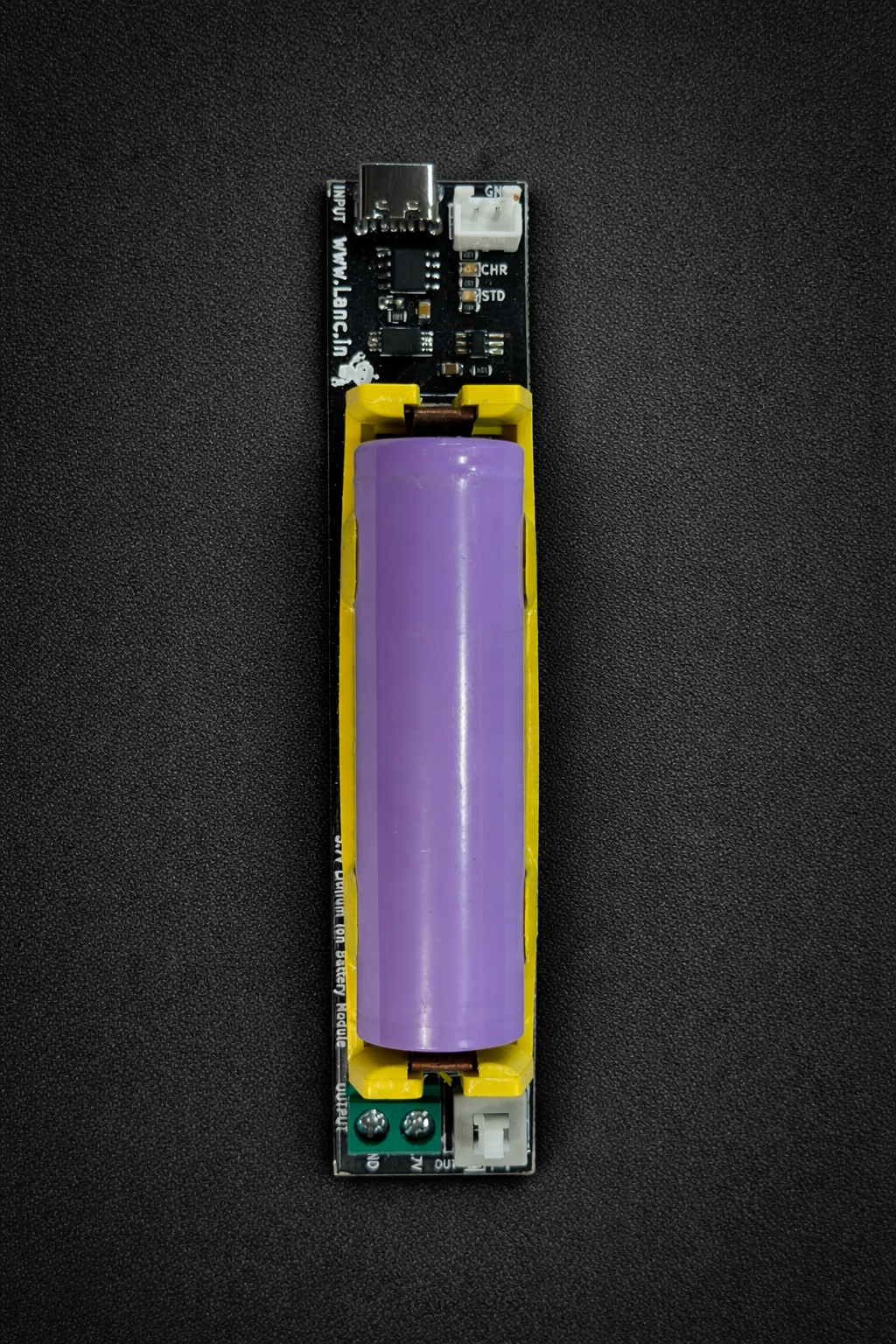 1S 3.7V 18650 Lithium-Ion Battery module - Image 3